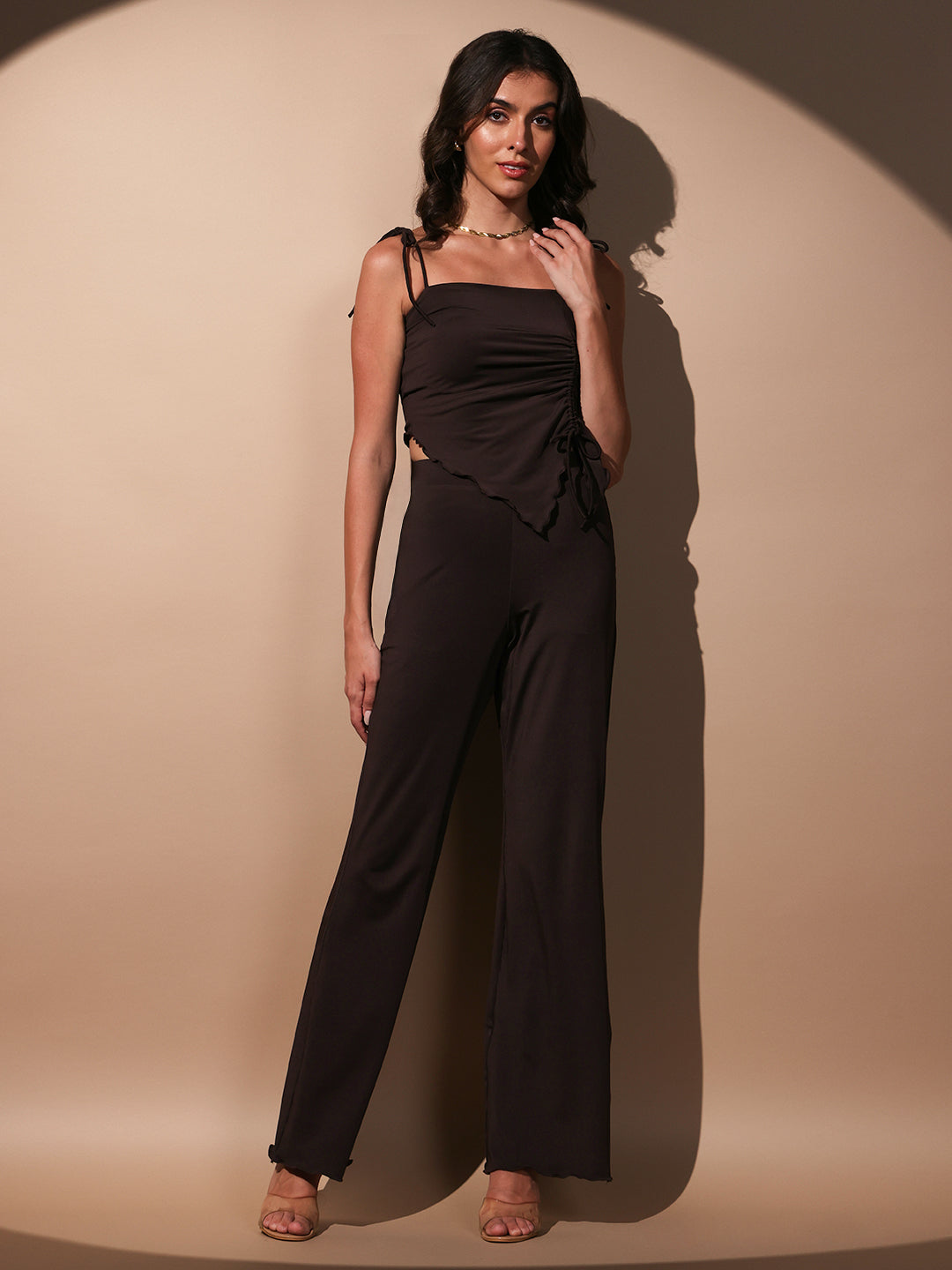 Espresso Edge Co-Ord Set for Women
