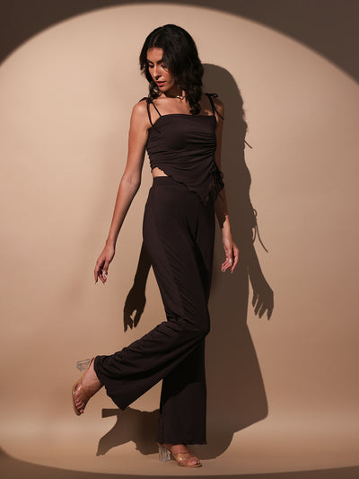 Espresso Edge Co-Ord Set for Women
