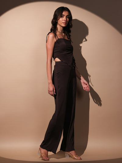 Espresso Edge Co-Ord Set for Women