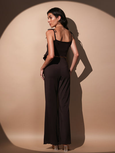 Espresso Edge Co-Ord Set for Women