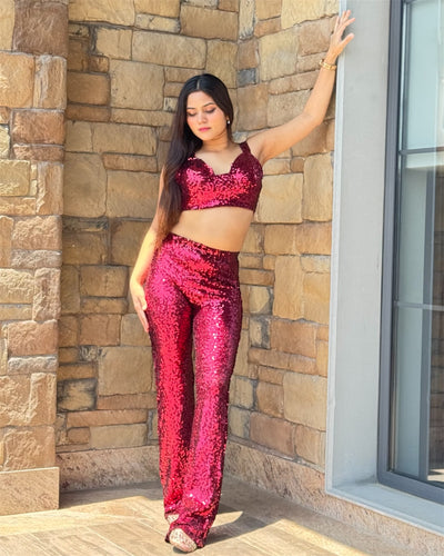 Sequined Coord set - Dresico